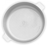 Сковорода с рифленым дном и двумя  ручками