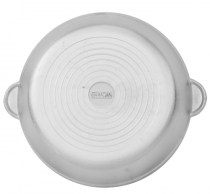 Сковорода с ровным дном и двумя ручками